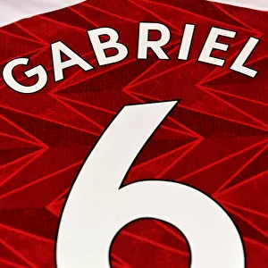 Arsenal's Gabriel: Pre-Game Routine at Empty Emirates Stadium (Arsenal vs Sheffield United, 2020-21)