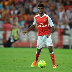 Arsenal's Gedion Zelalem in Action during Lens Pre-Season Friendly (2016)