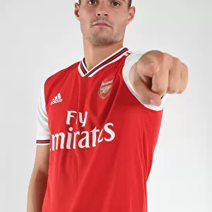 Arsenal's Granit Xhaka at 2019-2020 Photocall