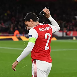 Arsenal's Hector Bellerin at Emirates Stadium: Arsenal vs Standard Liege, UEFA Europa League 2019-20