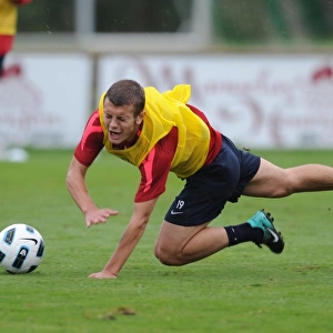 Arsenal's Jack Wilshere at 2010 Pre-Season Training, Austria