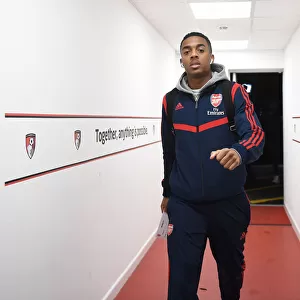Arsenal's Joe Willock Arrives at Vitality Stadium for FA Cup Fourth Round Clash vs AFC Bournemouth