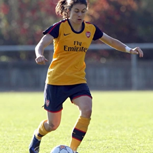 Arsenal's Karen Carney Scores in 6-0 UEFA Cup Victory over Neulengbach