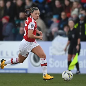 Arsenal's Katie McCabe Shines in FA WSL Clash Against Chelsea at Meadow Park