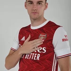 Arsenal's Kieran Tierney at 2020-21 First Team Training