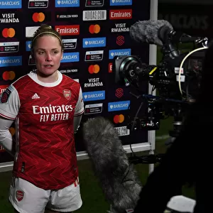Arsenal's Kim Little Post-Match Interview: Arsenal Women vs Manchester United Women, FA WSL 2021 (Behind Closed Doors)