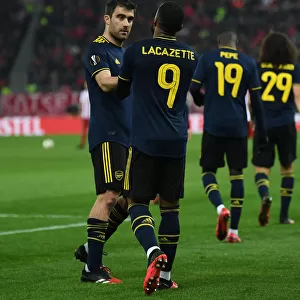 Arsenal's Lacazette Scores in Europa League Clash vs. Olympiacos
