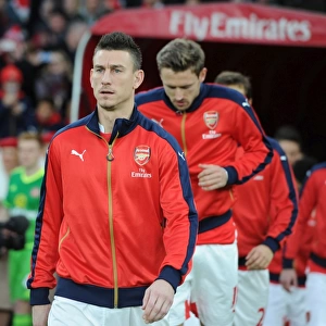 Arsenal's Laurent Koscielny Preparing for Arsenal vs Sunderland, Premier League 2015-16