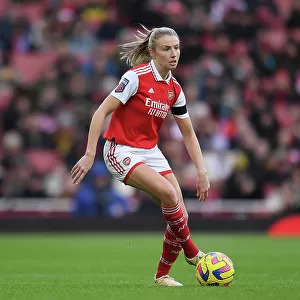 Arsenal's Leah Williamson in Action Against Chelsea in FA Women's Super League 2022-23 at Emirates Stadium