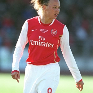 Arsenal's Lianne Sanderson Scores in UEFA Cup Victory over Umea IK
