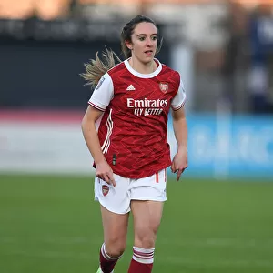 Arsenal's Lisa Evans in Action: Arsenal Women vs Birmingham City Women (FA WSL 2020-21)