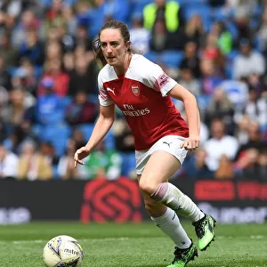 Arsenal's Lisa Evans in Action during FA WSL Match against Brighton & Hove Albion