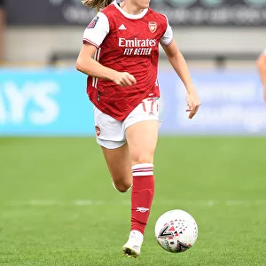 Arsenal's Lisa Evans in Action: FA WSL Match vs Reading Women, 2020-21