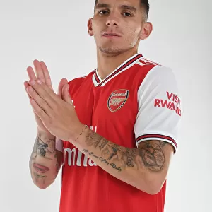 Arsenal's Lucas Torreira at 2019-2020 Photocall