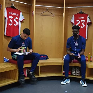 Arsenal's Martinelli and Sambi Prepare for Carabao Cup Clash Against AFC Wimbledon