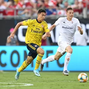 Arsenal's Martinelli Shines in 2019 International Champions Cup Clash Against Fiorentina
