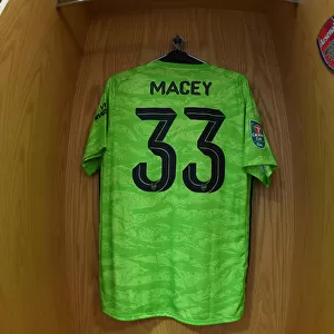 Arsenal's Matt Macey Gears Up for Carabao Cup Showdown Against Nottingham Forest at Emirates Stadium (2019-20)