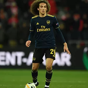 Arsenal's Matteo Guendouzi in Action against Standard Liege in UEFA Europa League Group Stage (December 2019)