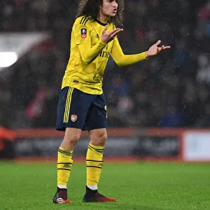 Arsenal's Matteo Guendouzi in FA Cup Action against AFC Bournemouth