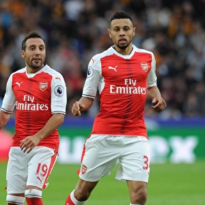 Arsenal's Midfield Dynamo: Cazorla and Coquelin in Action at Hull City (2016-17)