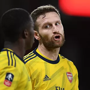 Arsenal's Mustafi Faces Off Against AFC Bournemouth in FA Cup Fourth Round