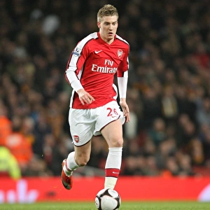 Arsenal's Nicklas Bendtner Scores in FA Cup Sixth Round Victory over Hull City, Emirates Stadium, 2009