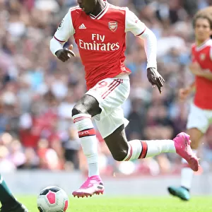 Arsenal's Nicolas Pepe in Action: Premier League Showdown against Burnley, 2019-20