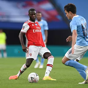 Arsenal's Nicolas Pepe in FA Cup Semi-Final Showdown against Manchester City