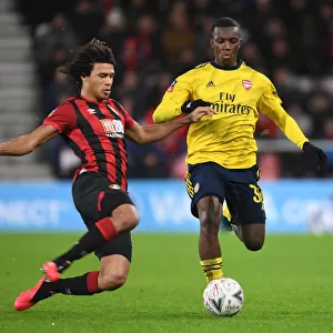 Arsenal's Nketiah vs. Ake: A FA Cup Battle at Bournemouth