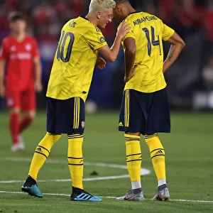 Arsenal's Ozil and Aubameyang in Action: Arsenal vs Bayern Munich, 2019 Pre-Season Clash