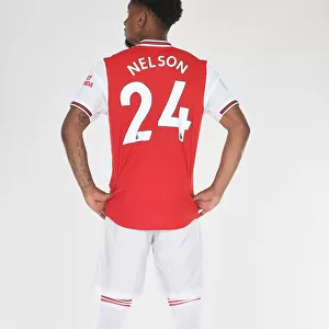 Arsenal's Reiss Nelson at 2019-20 Pre-Season Photoshoot