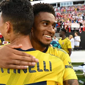 Arsenal's Reiss Nelson Post-Match at 2019 International Champions Cup in Charlotte