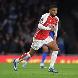 Arsenal's Reiss Nelson Shines in Premier League Clash Against Brighton & Hove Albion (2023-24)
