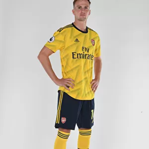 Arsenal's Rob Holding at Pre-Season Training 2019-20