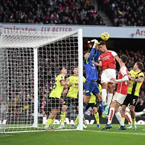 Arsenal's Saliba Scores Second Goal: Arsenal v Burnley, 2023-24 Premier League