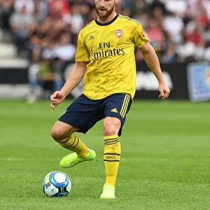 Arsenal's Shkodran Mustafi in Action against Angers during 2019 Pre-Season Friendly