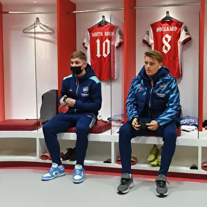 Arsenal's Smith Rowe and Odegaard Prepare for Carabao Cup Showdown against Liverpool