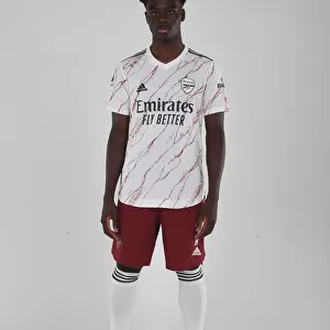 Arsenal's Star Player Bukayo Saka in Training, 2020-21 Season