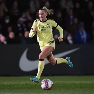 Arsenal's Stina Blackstenius in Action: A Riveting Moment from the Chelsea vs. Arsenal FA WSL Match, 2021-22