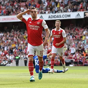 Arsenal's Thrilling Victory: Cedric Soares Game-Winning Goal vs. Everton (May 2022)