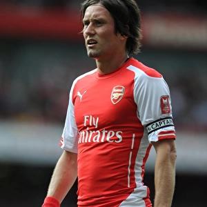 Arsenal's Tomas Rosicky Stars in 5-1 Emirates Cup Win over Benfica
