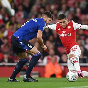Arsenal's Torreira Clashes with Forest's Figueiredo in Carabao Cup Showdown
