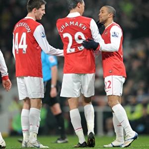 Arsenal's Unforgettable FA Cup Victory: Gael Clichy and Teammates Celebrate Fifth Goal (5:0 vs Leyton Orient, 2011)