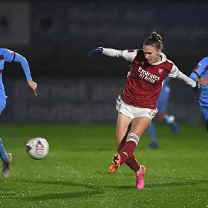 Arsenal's Vivianne Miedema Scores in Empty Meadow Park: Arsenal Women vs West Ham United Women, FA WSL 2021