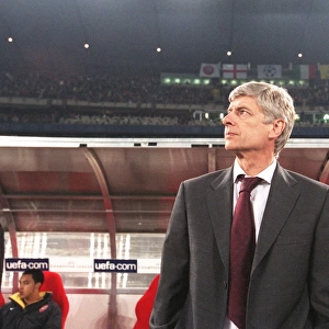 Arsene Wenger: The Arsenal Boss Awaits Kickoff in Turin, UEFA Champions League Quarterfinals vs. Juventus (2006)