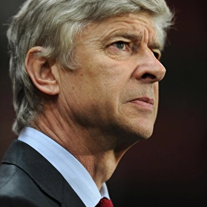 Arsene Wenger the Arsenal Manager. Arsenal 3: 1 Chelsea. Barclays Premier League