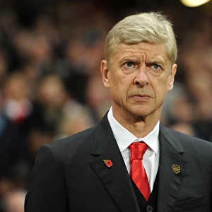 Arsene Wenger: Arsenal Manager Before Arsenal FC vs RSC Anderlecht, UEFA Champions League (2014)