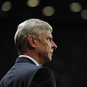 Arsene Wenger: Arsenal Manager at Emirates Stadium, 2014/15 Premier League: Arsenal vs Newcastle United