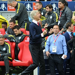 Arsene Wenger Celebrates FA Cup Semi-Final Victory Over Manchester City