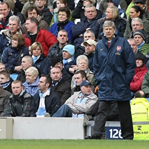 Arsene Wenger Leads Arsenal to a 3-1 Victory over Manchester City, 2008
